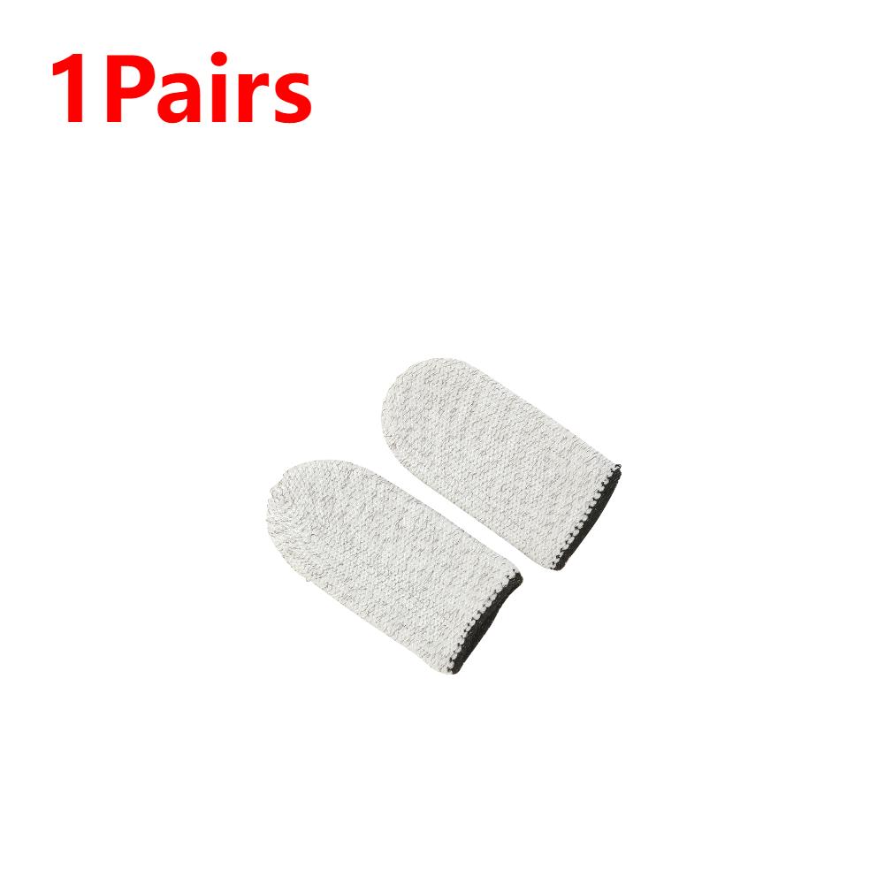 10-1Pair Gaming Finger Cover Game Controller Suitable For PUBG LOL Anti Sweat Scratch Touch Screen Game Finger Thumb Cover Glove