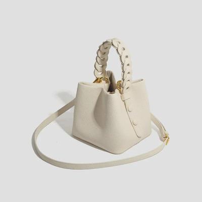 2024 Summer High-End Woven Bucket Bag: Fashionable Handbag & Crossbody