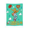I Knew It I Knew You Country Knitted Blankets TS5 Plush Throw Blanket Summer Air Conditioning Portable Soft Warm Bedspreads,