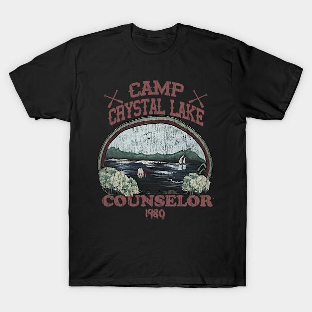 

Men Black Print T-shirt Camp Crystal Lake No-Cut Transfer Paper Print Cotton Tshirt - Men s Summer Cotton Graphic Tee S разноцветный
