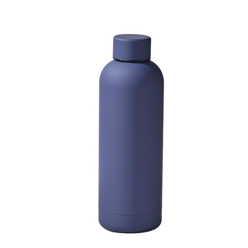 American Stainless Steel Sports Water Bottle - Insulated, Small Mouth, Outdoor & Car Use.
