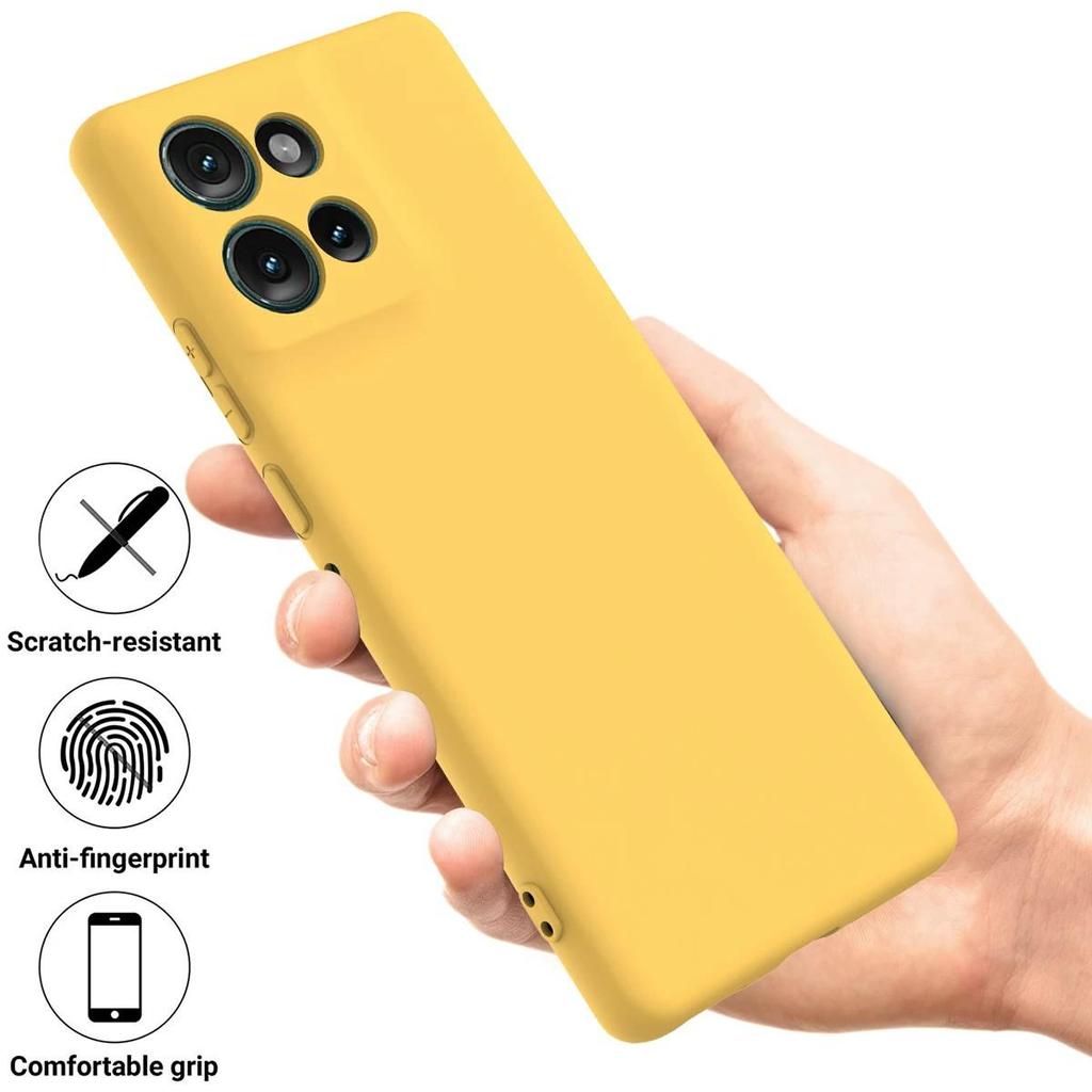 Custodia in Silicone Liquido per Telefono Motorola Edge70 Pro & 60/60S