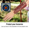 Archery Arm Guard   Tackle Accessory for Hunting Shooting(Black)