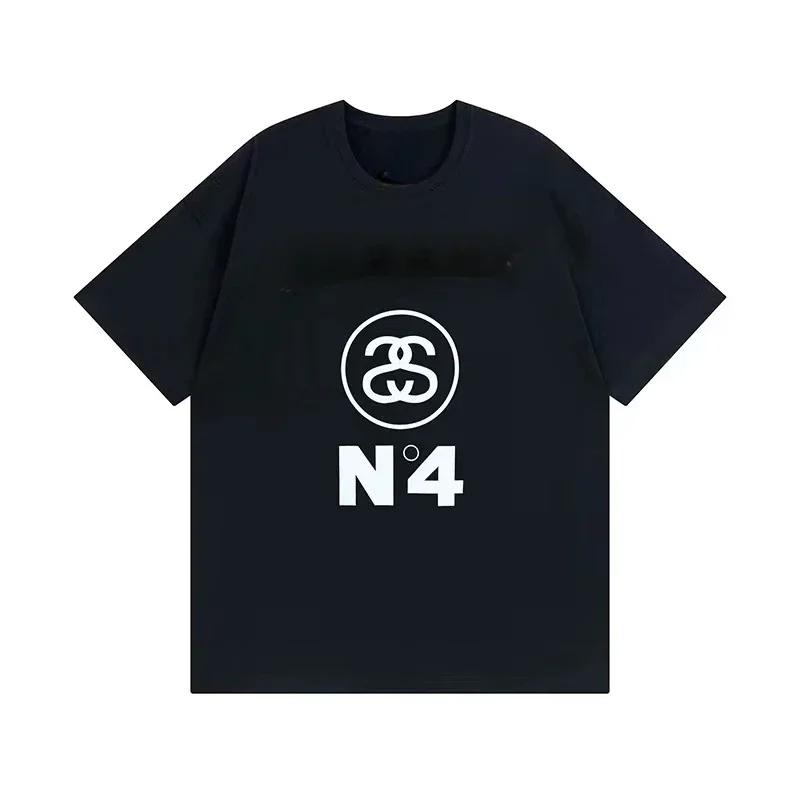 

Men Women American T-shirt Luxury Brand Short Sleeve Tshirt Clothes Designer Tee T Shirt Summer Tops Fashion Streetwear 2024 L
