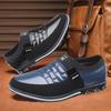Men's Shoes Extra Large Size Versatile Casual Shoes Trend One Pedal Casual Fashion Loafers Driving Elderly