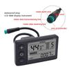 Water-impermeable Electric Bicycle LCD Display 5 Pin Control Panel  Electric Scooter