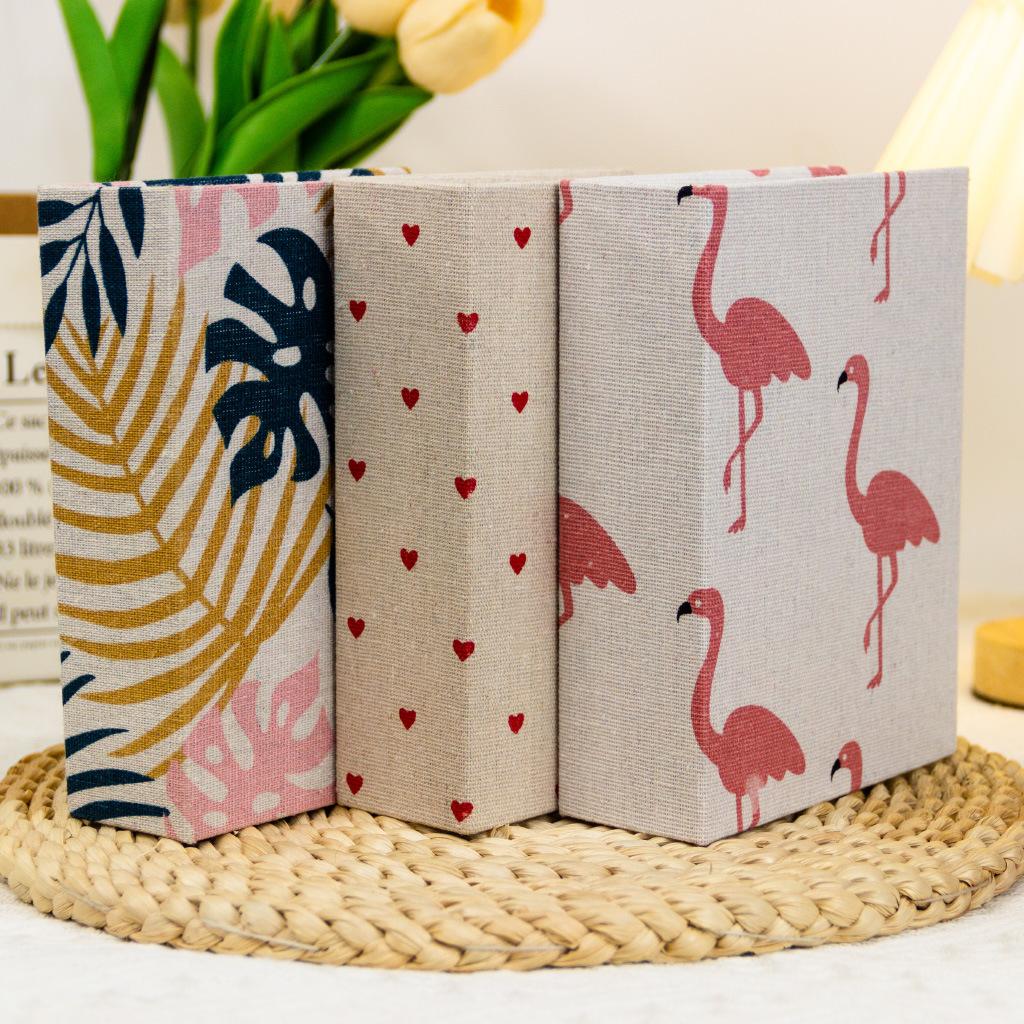 1 pc 6 inches 100 retro style minimalist patterns home decoration photos album gift birthday graduation