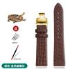 Alligator Wacth Strap Ultra Thin 12 13 14 15 16 18 20 22mm Men Women Black Brown Blue Crocodile Leather Watchband For Any Brands