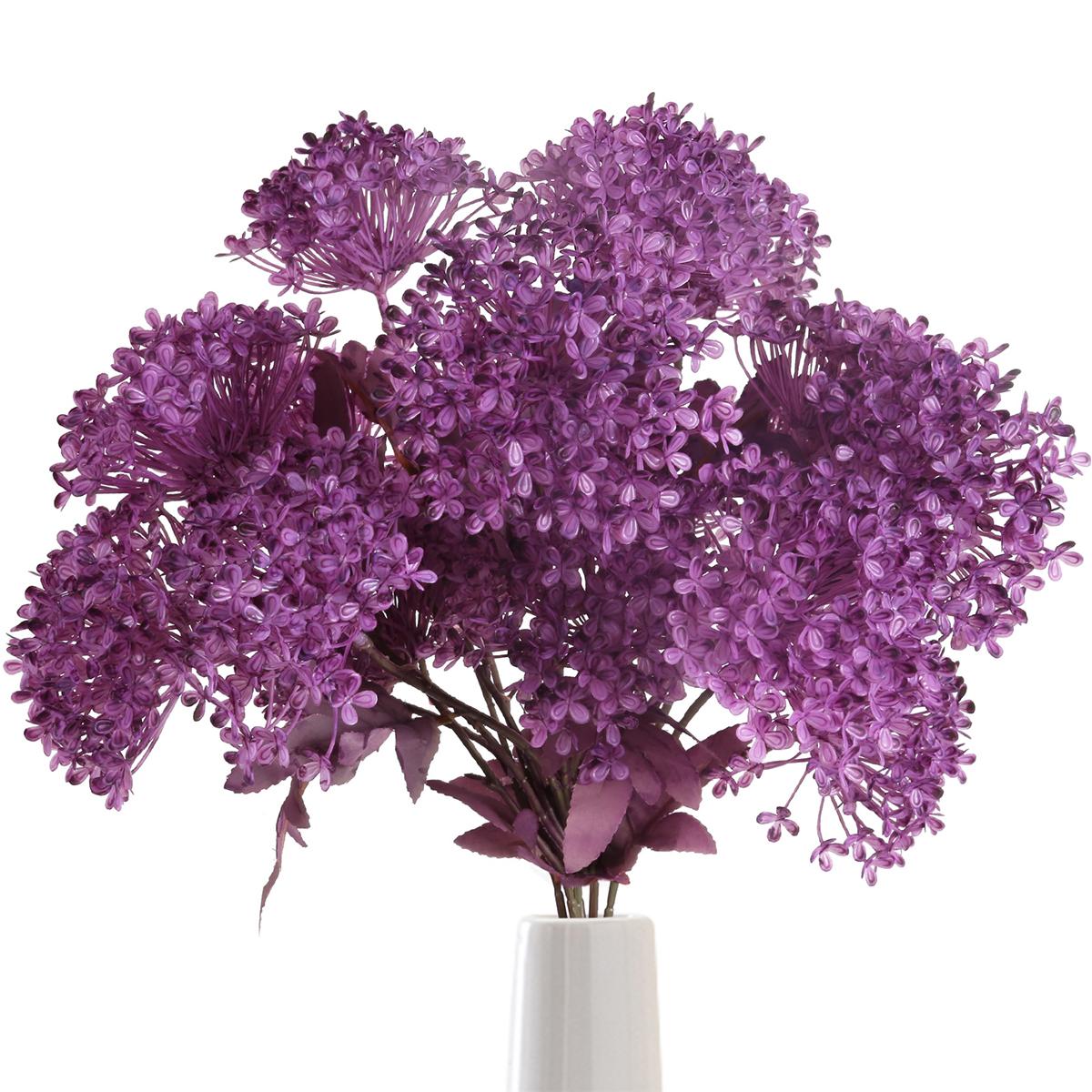 

6 шт., оптовый букет гортензий, искусственные цветы гортензии, длинный стебель 66 см, искусственные цветы, пластиковые цветы гортензии для свадьбы, домашнего декора фиолетовый