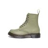Dr. Martens Botines Cortos de Tacón Grueso con Cordones y Puntera Redonda para Mujer Verde 31693357