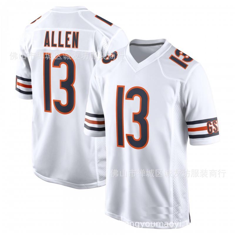 NFL Football Jersey Bears 13 Keenan Allen Orange Sports Men