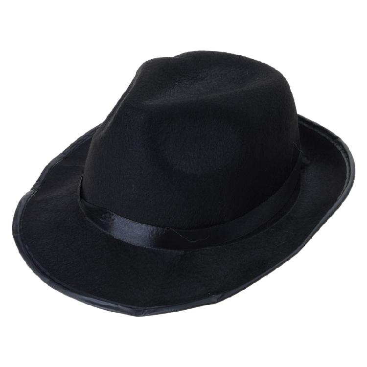 1920s Mens Gatsby Gangster Costume Accessories Set Fedoras Hat Neck Tie and Sunglasses 20s Mobster Costume for Men Teen