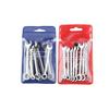 10pcs Mini Combination Wrench Set Metric Inch Ignition Wrenches Open End & Box End Spanner Set Small Thin Wrench Kit