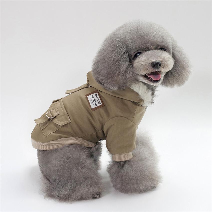Pet Dog Clothes for Small Dogs Winter Warm Puppy Cat Coats Jackets Chihuahua French Bulldog Jacket Pets Clothing Products XXL