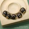 Sandalwood Barrel Beads 14x16mm, Large 2.5mm Hole, Lu Lutong Loose DIY Beads A111