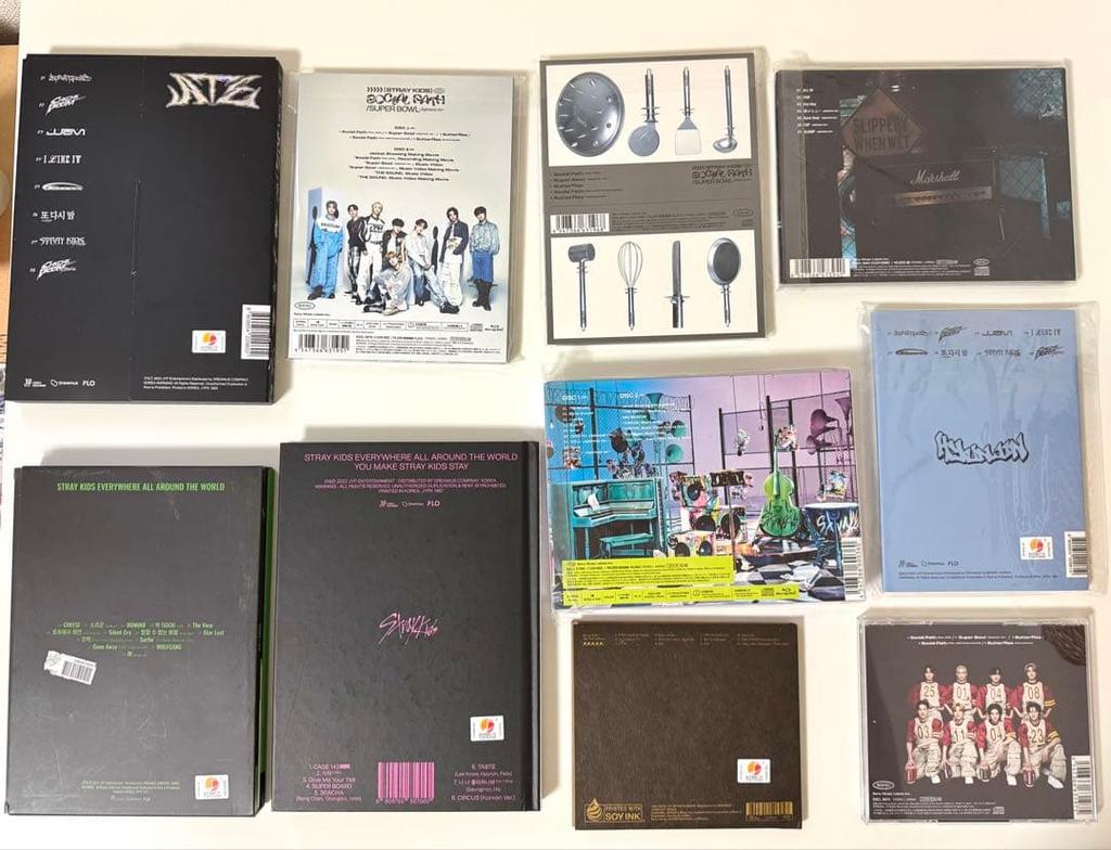 [USED] straykids hyunjin cd dvd