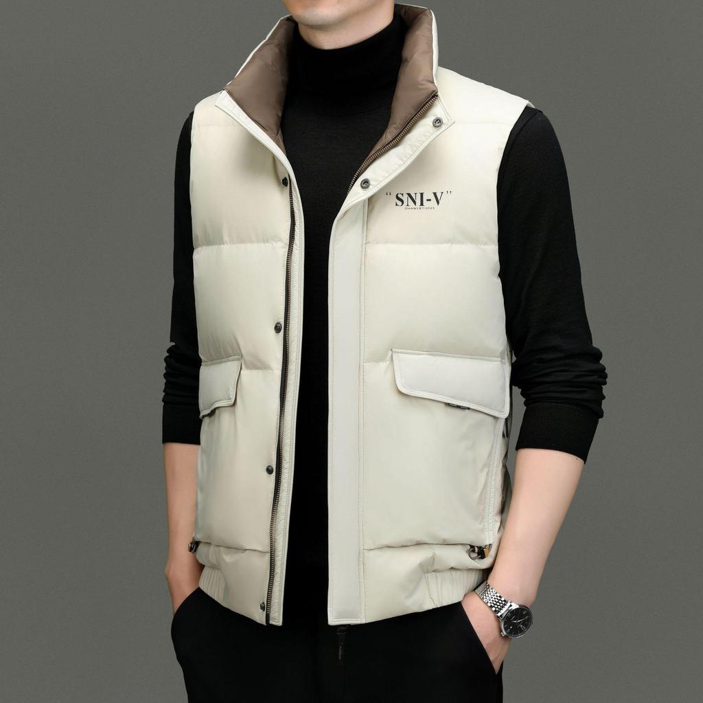 Men's Lightweight Down Vest: Versatile Casual Winter Gilet