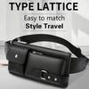 Brand Unisex Single-Shoulder Multi-Function Large-Capacity Waist Bag Men'S Chest Bag Casual Messenger Bag Wallet