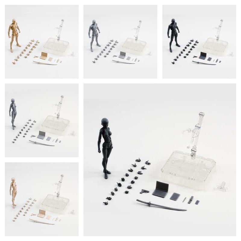 15cm Höhe Kunststoff/plastisch DIY Kombinationsfigurenmodell-Set für Heimdekoration