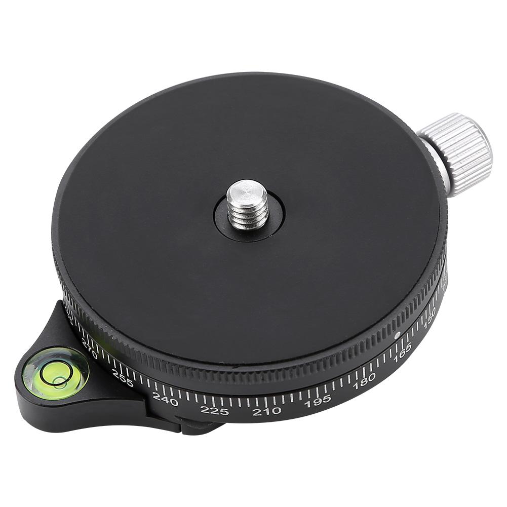 

FC-60 360 градусов Дисковый штатив Быстросъемная площадка Панорамное основание Головка Зажим для DSLR