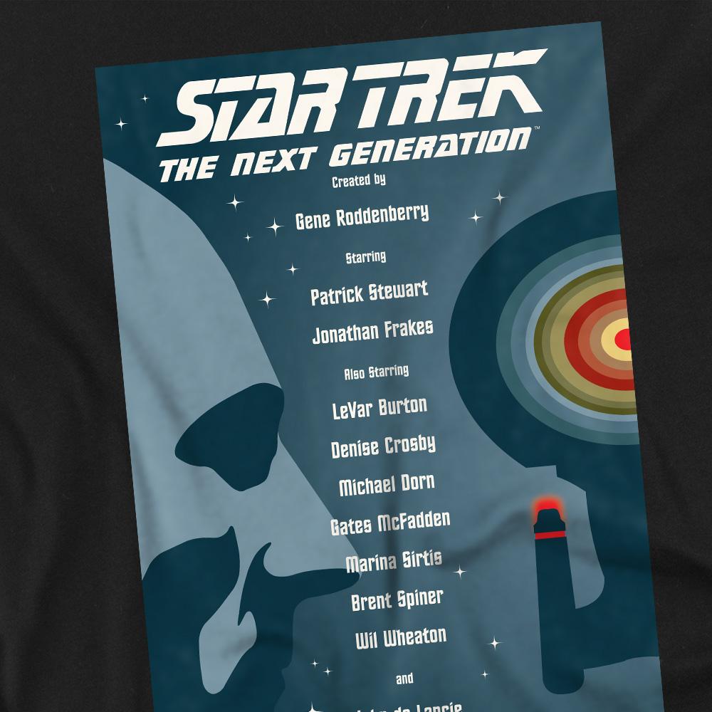 STAR TREK Tricou pentru bărbați The Next Generation Sezonul 1 Episodul 1