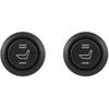 Aramox Universal Round Seat Heater Switch, Hi Low Heat Control, Black, Manual Operation