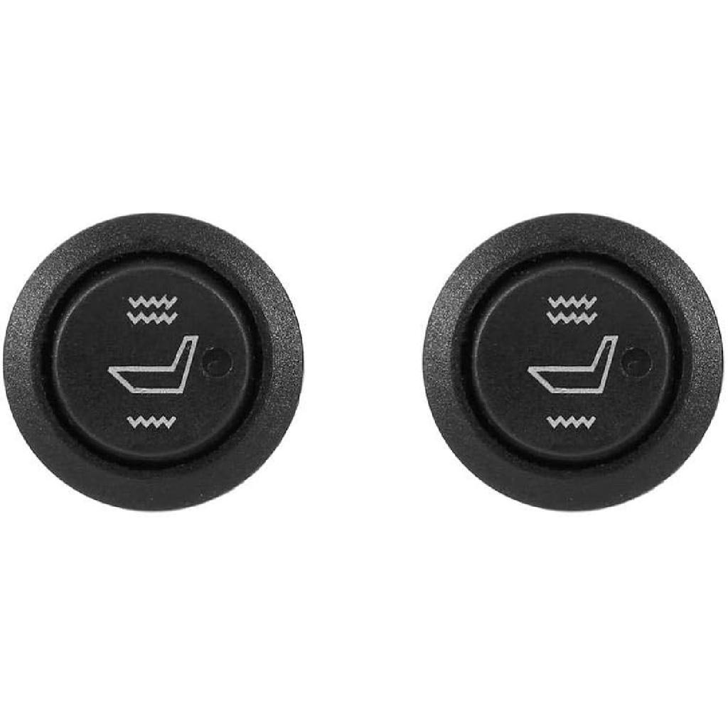 Aramox Universal Round Seat Heater Switch, Hi Low Heat Control, Black, Manual Operation