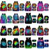 Mr Beast Lightning Cat Kids Book Bag With Durable Fabric And Fun Print For School Use