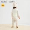 Balabala balaOne Baby Ribbed High-Waist Thermal Underwear Set