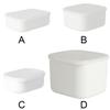Scatola Contenitore per Alimenti con Coperchio Impilabile Conserva Freschezza Contenitore per Frigorifero Scatola Organizzatrice per Cucina di Casa Strumento 280ml