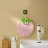 Hanging Towels Soft Coral Fleece Hanging Hand Towel In Fruit Shape Optional For Quick Drying And Easy Use In Kitchen