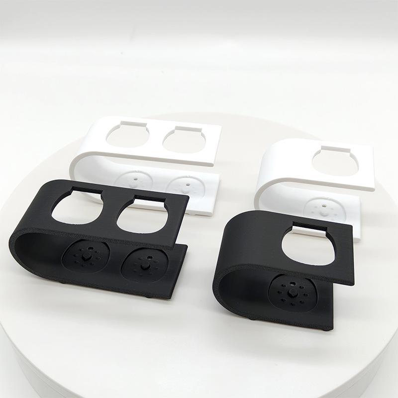 Durable Eco Friendly Dual Hole Electric Toothbrush Stand Bathroom Organizer Toothbrush Desktop Stand Storage Rack