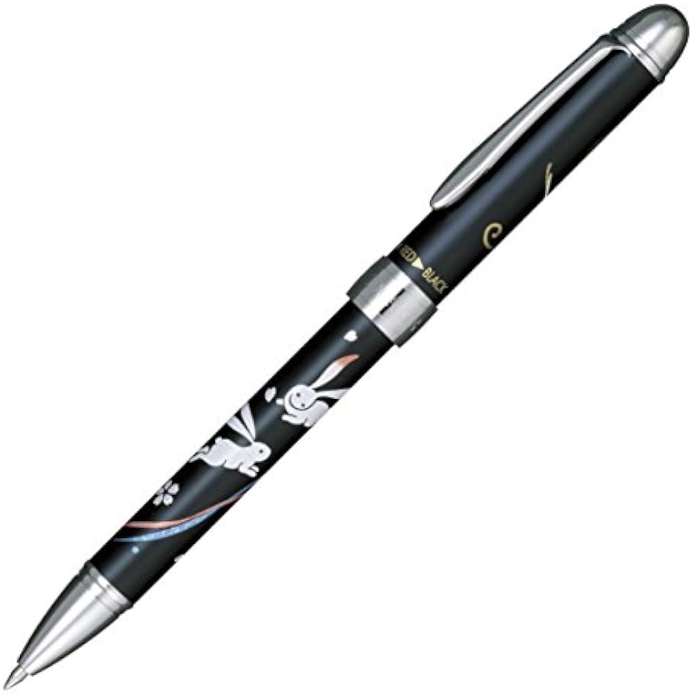 Sailor Fountain Pen Multifunction Pen 2 Colors+Sharp Graceful Makie Rabbit Black 16-0332-220