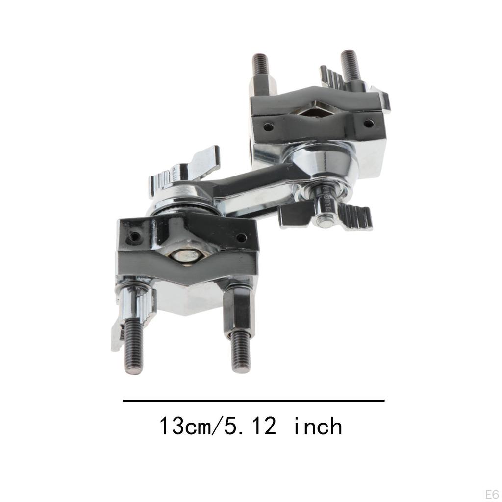 Drum Connecting Bracket Rack Clamp Percussion Stand Attachment Adjustable Extension