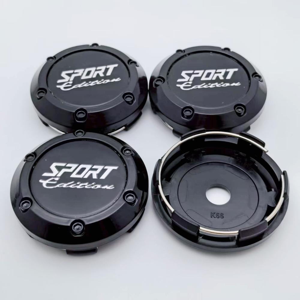 4ks 66mm Sportovní Edice Logo Znak Odznak Krytky Středů Koleček do Ráfků Kryt Středu Náboje Kryty Nábojů Koleček Náhradní Autodoplňky