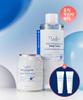 Oligo Hyaluronic Acid Deep Toner Set 500ml + 238ml Refill (with 2x 10ml Calming Cream Samples)