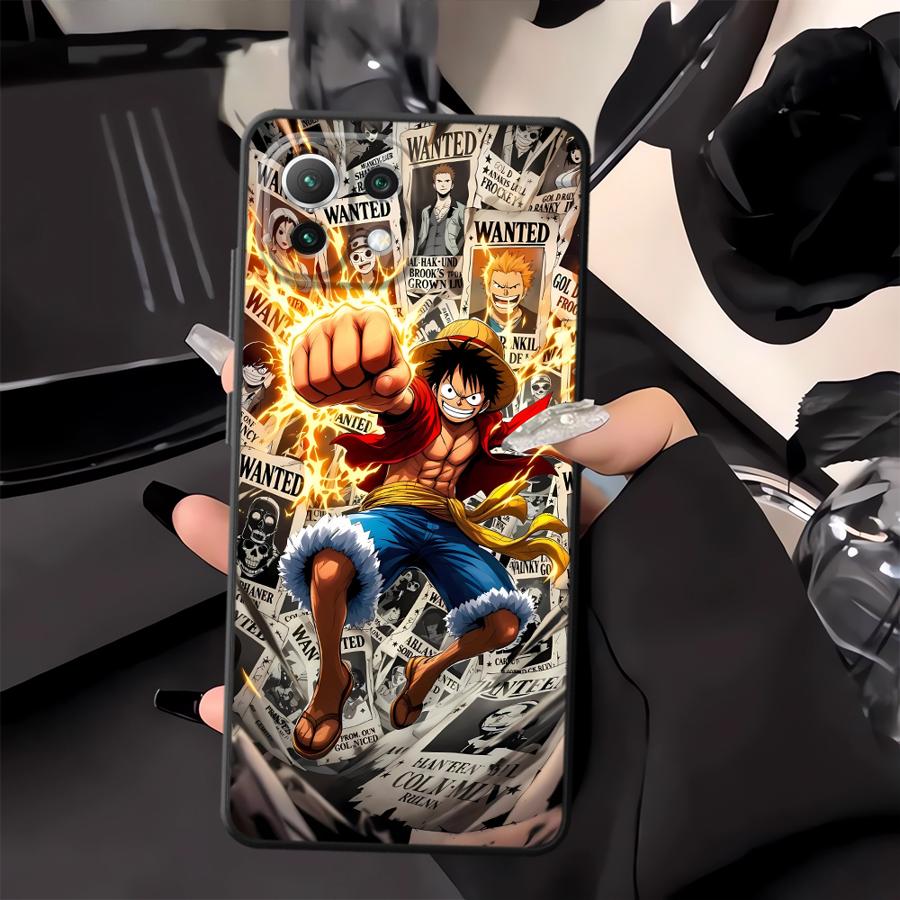 Ones Pieces Luffy Case for Xiaomi Mi CC9Pro 9T 10 11 13 Lite 11T 14 Pro 13 9 10T Phone Cover