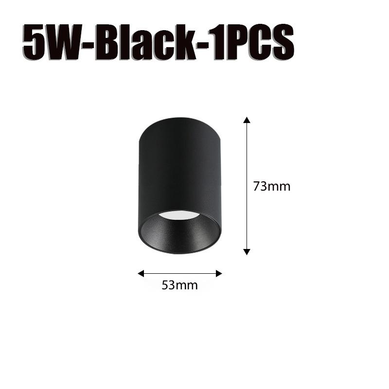 Downlight LED COB Rotund de Înaltă Calitate Montat la Suprafață 5W 10W Lămpi LED de Plafon Spot Lumină AC110/220V fără driver Lumină Descendentă