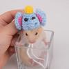 Pet Headdress Cartoon Hamster Hat Handmade Adjustable Hamster Headwear Soft Small Pet Caps Photograph