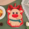1PC Hanging Multi Element Christmas Creative Hand Towel Children Small Towel Thickened Coral Fleece Cute Embroidery Household