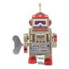 Walking Robot Clockwork Toy Vintage Metal Collectible Interesting Handmade Repairman Robot Windup