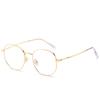 Women Myopia Glasses Men Metal Polygon Spectacle Frames For Sight 0 -0.50 -1.00 -1.50  To -6.00