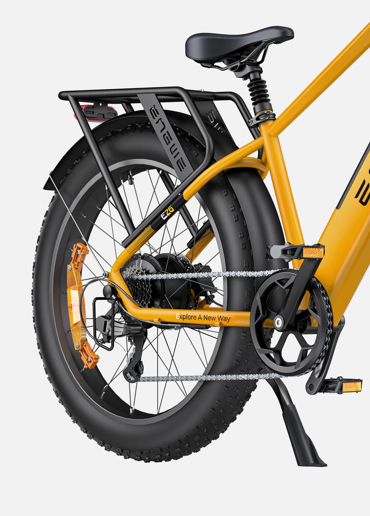 Bicicleta Eléctrica ENGWE E26 48V16Ah 140KM Amarillo, Dyson Original - E26-ENGWEZ