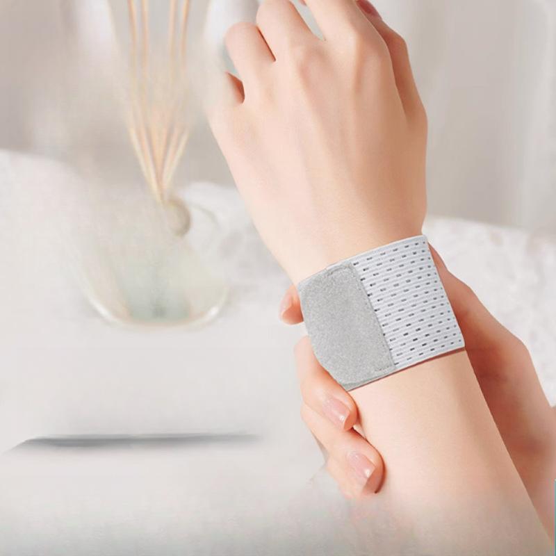 

Wrist Guard, Light and Thin Tennis, Badminton Sports, Wrist Strap, Fitness, Pressurized High Elastic and Breathable To Prevent Sprains, Wristband one size fits all серый