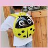 Zaino Trendy con Personaggio dei Cartoni Animati per Bambini Piccoli, Fantasia Coccinella a Sette Punti con Colori Vivaci