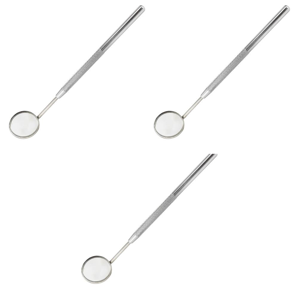 Stainless Steel Mouth Mirrors Universal Tartar Calculus Removal Mouth Reflector Anti-fogging IPX8 Waterproof Personal Teeth Care