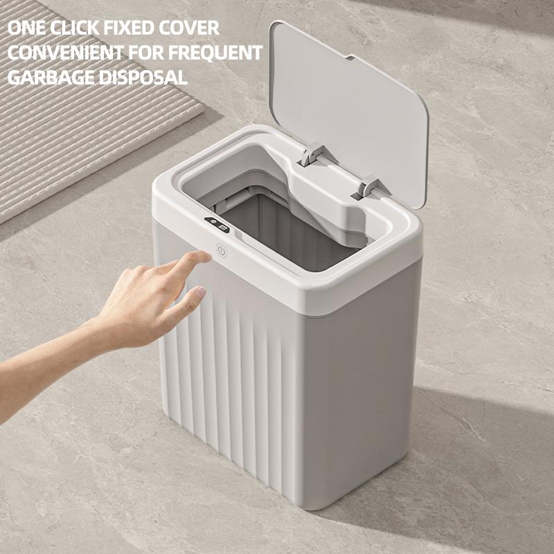 Smart Bathroom Trash Can Touchless Automatic Sensor Garbage Bin Large Capacity Induction Trash Can For kitchen Toilet Wastebaske