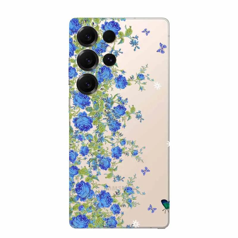 Clear Case For Samsung S25 Ultra 5G Case Clear Back Cover Animal Painting Soft Bumper For Galaxy S25Ultra Transparent Soft Funda