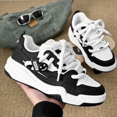 Mode Herren Sneaker Plateau Freizeitschuhe 2025 Neu Schnürschuhe Vulkanisierte Schuhe Mode Atmungsaktive Herrenschuhe Designer Outdoor Laufschuh