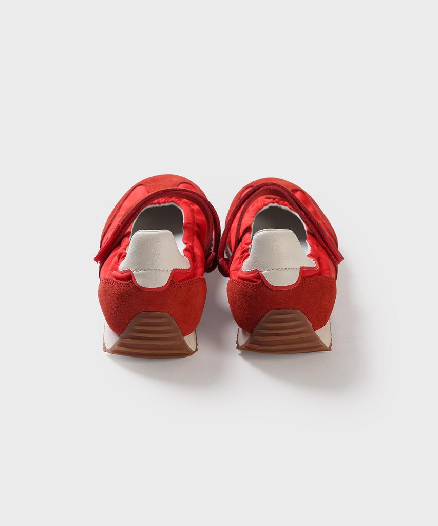 Stoe Heidi Mary Jane Sneakers, Red